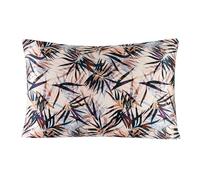 YGMNQAL Taie d Oreiller en Soie Taie d'oreiller en Soie de mûrier des Deux côtés avec Fermeture éclair 16MM Taie d'oreiller imprimée en Couleurs(Color-6,51x76cm)