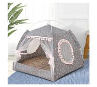 YGMNQAL Tente pour Chat Tente d'été for Chat, Grotte, cabane for Chat, Maison de Sommeil for Chaton, Chiot, Parc, Panier, Niche for Chat, Petite Maison for Chien(A,M)