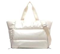 YGMNQAL Winter Large Capacity Shoulder Bag For Women Waterproof Nylon Bags Space Pad Cotton Feather Down With(Color 09)