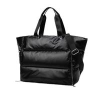 YGMNQAL Winter Large Capacity Shoulder Bag For Women Waterproof Nylon Bags Space Pad Cotton Feather Down With(Green)