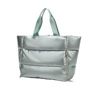 YGMNQAL Winter Large Capacity Shoulder Bag For Women Waterproof Nylon Bags Space Pad Cotton Feather Down With(Color 05)