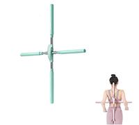 YGMXZL Bâtons de Corps Rétractables,Correction Posture Bâtons de Yoga,Bâton De Correction Réglable,Bâton De Dos Ouvert pour Soulager Le Dos,Les Douleurs Au Cou (Vert)