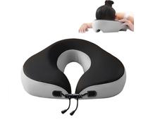 YGMXZL Coussin de récupération réglable pour chirurgie oculaire et vitrectomie | Coussin de massage ergonomique pour récupération post-chirurgie et utilisation au spa de beauté (gris)