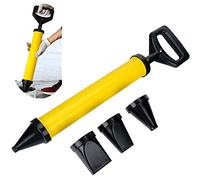 YGMXZL Pistolet à calfeutrer ciment,Ensemble De Pistolet À Mortier,Pistolet à calfeutrer pulvérisateur mortier Citron Vert Pistolet applicateur avec 4 buses