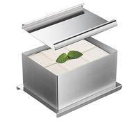 YGMXZL Presse à Tofu,304 Acier Inoxydable Tofu Press-Fromage Presse, DIY Moule à Tofu Presse pour Faire du Tofu Frais,Enlever Facilement l'eau du Tofu (Rectangle)