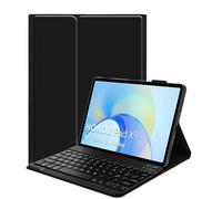 YGoal Clavier Coque pour Realme Pad 2, [QWERTY Anglais] Slim Série PU Cuir Housse Étui avec Détachable sans Fil Clavier pour Realme Pad 2 11.5, Noir