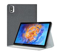 YGoal Coque pour Blackview Tab 12 Pro, Folio PU et TPU Back Case Housse Poids léger avec Multi Angles Etui Housse de Protection pour Blackview Tab 12 Pro Tablet, Gris