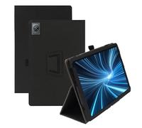 YGoal Coque pour DOOGEE U10, Folio Housse avec Multi Angles Stand Etui Housse de Protection pour DOOGEE U10 10.1 Pouces, Noir
