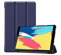 YGoal Coque pour Lenovo Tab P11, Folio Housse avec PC Back Case et Multi Angles Etui Housse de Protection pour Lenovo Tab P11 11 Pouce, Bleu