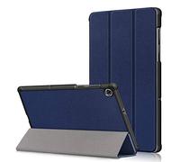YGoal Étui Portefeuille Fin de qualité supérieure avec Support Multi-Angle pour Lenovo Tab M10 Plus 10.3 2020 TB-X606F Bleu