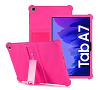 YGoal Silicone Étui pour Galaxy Tab A7 10.4 - Poids Léger Enfants Housse de Protection Contre Les épreuves de Choc Case Cover pour Samsung Galaxy Tab A7 T500 2020, Rose