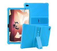 YGoal Silicone Étui pour Huawei M5 Lite 10 - Poids Léger Enfants Housse de Protection Contre Les épreuves de Choc Case Cover pour Huawei MediaPad M5 Lite 10.1 Pouce, Bleu