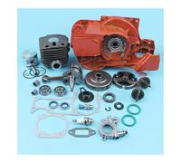 YGPWANGL Kit Cylindre de 50 mm for Carter de Vilebrequin, Tambour d'embrayage, adapté aux tronçonneuses 362, 365, 371, 372, Bouchon d'huile, Joint, roulement, pignon