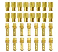 YGQ 30 pièces gicleur carburateur pour Mikuni principal gicleur de ralenti Grand Hex VM TM VM4/042 & VM22/210