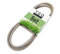 YGQ 38,1 mm X 2625 mm Ceinture de transmission pour pont pour Troy Bilt Cub Cadet Craftsman MTD Bolens White Outdoor Yard Machines Yard Man Husky John Deere Tondeuse à gazon Tracteur Kevlar Corde