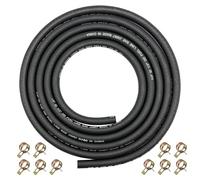 YGQ Ø6 mm 1/4" Tuyau D'essence Kit Tuyau de carburant 2.4 Mètre pour Honda Kawasaki Kohler Briggs Predator Champion Generac Petits Moteurs Mini Bike ATV Générateur avec 10 Pièces Colliers de Serrage