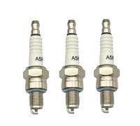 YGQ Bougie d'allumage A5RTC pour NGK CR5HSB 6535 Brisk NAR17 NAR17C pour Champion 808/Z9Y pour Honda EU2000i 98056-55777 GX31 GX100 GXH50 (3 pièces)