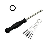 YGQ Outil de réglage de carburateur hexagonal 5910 890 2307 Tournevis hexagonal de 4 mm pour tronçonneuse Ryobi Husqvarna Echo Poulan Homelite Weed Eater Wacker Taille-bordures Souffleuse à feuilles