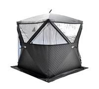 YGSGJSP Abri de pêche sur Glace Outdoor Winter Thickened Insulated Ice Fishing Tent Camping Gear Warm and Cold Resistant Shelter for Weather pour être Pratique(Sauna 1.8M)