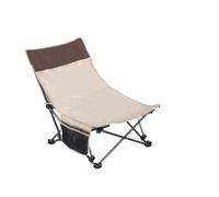 YGSGJSP Chaise de réalisateur Pliante Chaise Longue Pliante d'extérieur, Portable, Ultra légère, for Loisirs, pêche, Camping, Pause déjeuner, Directeur, Plage(A Beige)