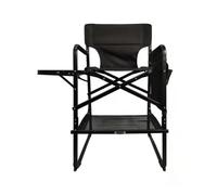 YGSGJSP Chaise de réalisateur Pliante Chaise Pliante multifonctionnelle portative extérieure d'alliage d'aluminium Facile à Transporter Directeur de Loisirs Maquillage(Black)