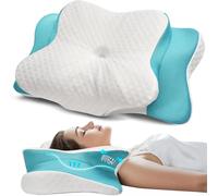 YGSGJSP Oreiller en Latex Oreiller Cervical Ergonomique en Mousse à mémoire de Forme for dormeurs sur Le côté et Dos pour Votre Cou