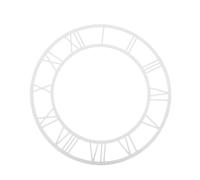 YGSGJSP Sticker Mural Horloge Round Numeral Mirror Wall Sticker Clock
