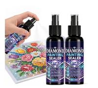 YGSIKY Spray fixateur pour Diamond Painting (30/100 ml) pour exposition à domicile (2PC,30ML)