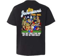 YGT56UYHft 90s Big Johnson Pool Hall Back Unisex T-Shirt Black M