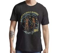 YGT56UYHft A Hearts A Heavy Burden Dark Goth Artwork Nature T-Shirt Black M