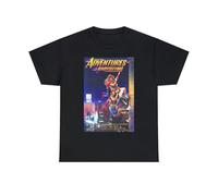 YGT56UYHft Adventures in Babysitting T Shirt Black L