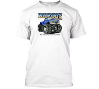 YGT56UYHft Bigfoot 1 The Monster Truck T-Shirt Size S to 3XL White L