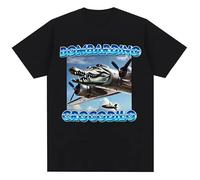 YGT56UYHft Bombardiro Crocodilo Gator Funny T Shirt Black M