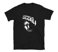 YGT56UYHft Cabinet of Dr. Caligari - Limited Edition Black Tribute t-Shirt Black S