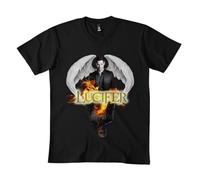 YGT56UYHft Lucifer Morningstar Slim Fit t-Shirt Black 3XL