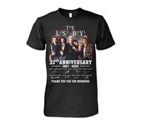 YGT56UYHft The Lost Boy Shirt Anniversary 33rd Thank You for Memories 1987-2020 T-Shirt Gift Black XL