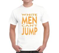 YGT56UYHft White Men Can't Jump Funny Movie Fan T-Shirt White XL
