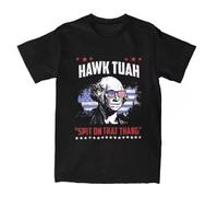 YGTA2awes Couple T Shirt Hawk Tush 2024 Spit on That Thing T Shirts Black 3XL