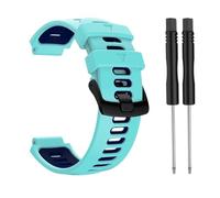 YGUK0J Bracelet extérieur de remplacement en acier avec boucle en silicone Compatible avec Garmin- Forerunner 735xt/220/230/235/620/630 for montre intelligente(10)