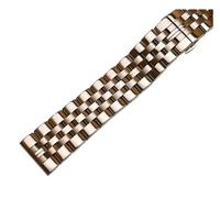 YGUKOJ Bracelet de bracelet de montre en acier inoxydable 14mm 16mm 18mm 19mm 20mm 20mm Femmes Hommes Métal Solide Métal Brossé Band Band Accessoires, One Size, agate