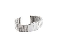 YGUKOJ Bracelet De Montre Heritage Bracelet De Montre En Acier Inoxydable 316L Compatible Avec Le Bracelet SUPER OCEAN Avec Boucle Pliante 22 Mm Outil De Logo Argenté(22mm)