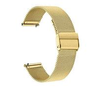 YGUKOJ Bracelet en acier inoxydable compatible avec montre intelligente Garmin Forerunner 55 245 645 M Compatible avec Approach S40 S12 S42 Correa, For Vivomove HR