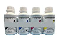 YGUWZ 250 ML 10 Couleurs Encre Pigment à Base d'eau Compatible avec l'imprimante Pro300 Pro-300 et la Cartouche d'encre PFI-300(1PC C)