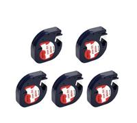 YGUWZ 5 / 10pk 91201 91202 12267 Tape d'étiquette 12mm 91222 91332 91200 91203 Compatible avec Le Fabricant d'étiquettes de Style LT-100H(5PK Fabric Tapes 03)