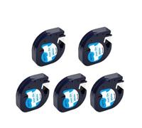 YGUWZ 5 / 10pk 91201 91202 12267 Tape d'étiquette 12mm 91222 91332 91200 91203 Compatible avec Le Fabricant d'étiquettes de Style LT-100H(5PK Fabric Tapes 02)