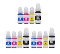 YGUWZ Bouteille de Recharge d'encre à Base d'eau Compatible Compatible avec GI 790 GI-790 Fonctionne avec Les imprimantes G3000 G3010 G4000 G4010(3 Set)