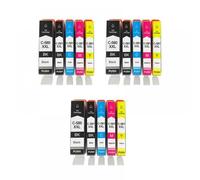 YGUWZ Cartouche à Encre Compatible PGI-580 CLI-581 580 Compatible avec TR7550 8550 TS6150 TS6151 TS6250 TS9550 TS9551C TS6350 TS705(5Color 3set)