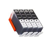 YGUWZ Cartouche d'encre 364XL Compatible avec imprimantes Photosmart 5520 5524 6510 6520 7510 B109 B110 B209 B210 C309 C310 C410(4 PCS BK)