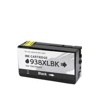 YGUWZ Cartouche d'encre 936 937 938 Compatible avec Les modèles d'imprimante Officejet Pro 9110e 9120B 9130b 9720e 9730e 9110b 9120b 9130b 9720 9730 9110(938e-1pcs-BK)