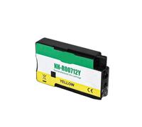 YGUWZ Cartouche d'encre de Remplacement 712 XL 712XL Compatible avec DesignJet T650 T630 T250 T230 T210 Imprimante Compatible avec 3ED71A 3ED67A 3ED68A 3ED69A(Y)